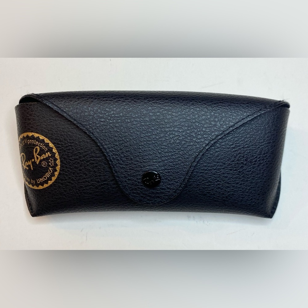 Ray-Ban Black Case with Gray Cloth - Picture 2 of 3